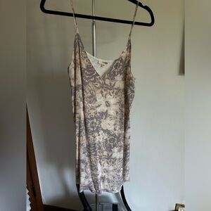 Aritzia Wilfred Free Floral Mini Dress